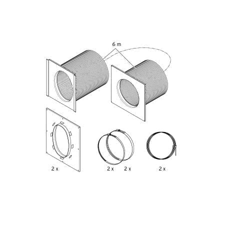 VWZ Adapterset Flexibel (für VWL 71/91) - Vaillant