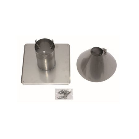 Vaillant - Edelstahl-Schachtabdeckung für Abgasleitung DN 80