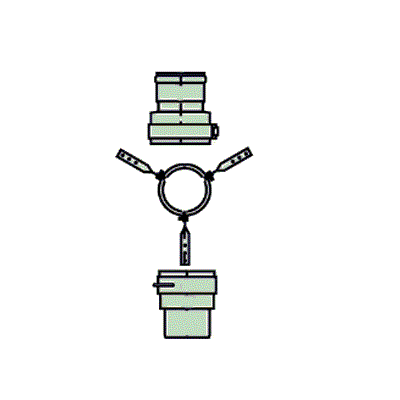 Vaillant - Set 6 Grundelemente Brennwert für flexible Abgasleitung DN 80, PP
