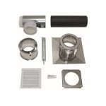 Vaillant - Basis-Anschluss-Set DN 200 PP an Abgas DN 200 PP Schacht