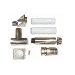 Vaillant - Basis-Anschluss-Set 110/160 mm  an der Fassade konzentrisch Edelstahl/PP