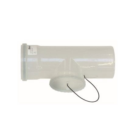 Vaillant - Verlängerung 0,25m 110 mm PP mit Revisionsöffnung