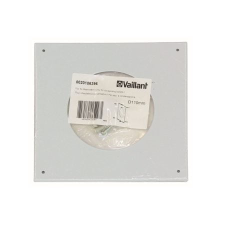 Vaillant - Wandrosette 110 mm Vaillant-weiß