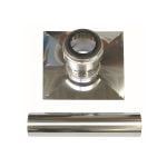 Vaillant - Schachtabd. 110 mm Edelstahl incl. Endrohr 110 mm Edelstahl