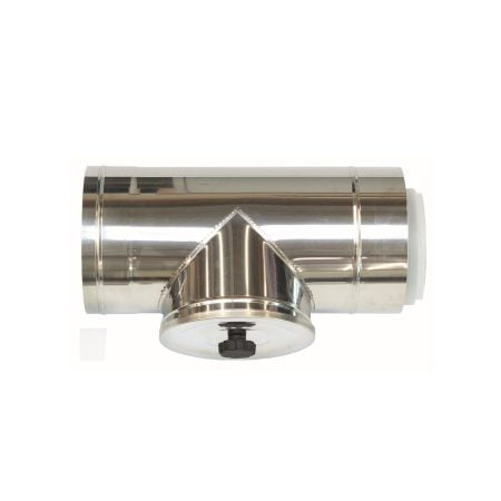 Vaillant - Revisionsstück 110/160 mm für Fassadenverlegung konz. PP/Edelstahl