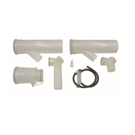 Vaillant Basis - Anschluss-Set DN 200 PP  für 2 Geräte, 2er Kaskade in Reihe