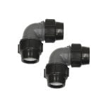 2 x 90°-Bogen für PE-Rohr DA 40 x 3,7 mm - Vaillant