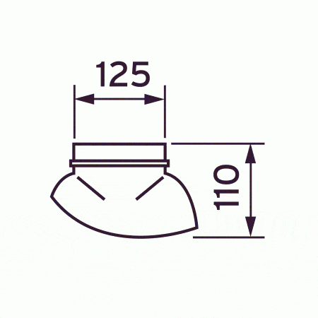 Vaillant - Adapter für Klöber-Pfanne schwarz, für Dachschrägen von 20-50 Grad