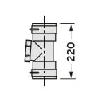 Vaillant - Set 2 Revisionselement, Brennw. für flexible Abgasleitung DN 100, PP