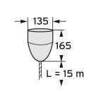 Vaillant - Set 4 Montagekegel/Einziehhilfe für flexible Abgasleitung DN 100