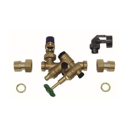 Sicherheitsgruppe für Kaltwasseranschluss, Durchgang R 3/4“ für Speicher-Wassererwärmer über 200l - Vaillant