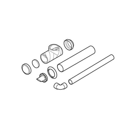 Zu-/Abluft-Set Basis - Vaillant