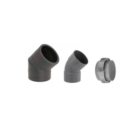 Zu-/Abluft-Set Bogen 45° - Vaillant