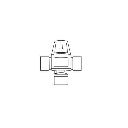 Warmwasserthermostatmischer 3/4'' IG für Zirkulationssyteme - Vaillant