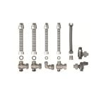 SD Anschluss-Set Flex mit Gashahn Durch