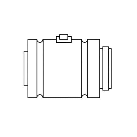 SD Trennvorrichtung DN60/100 PP