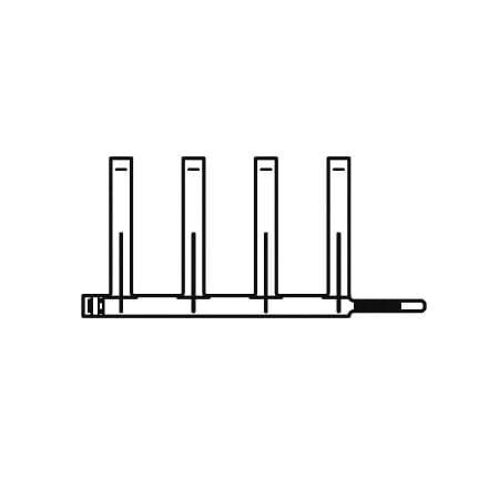 SD Abstandshalter flex.Abgasltg.DN80 7St