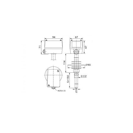 STM-RW-2 Rauchgasthermostat - Vaillant