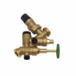 Sicherheitsgruppe für Kaltwasseranschluss, Durchgang R 3/4" für Speicher-Wassererwärmer über 200 - Vaillant